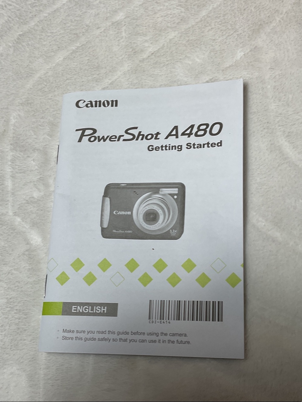 Canon PowerShot A480 Compact Digital Camera - Picture 7 of 11